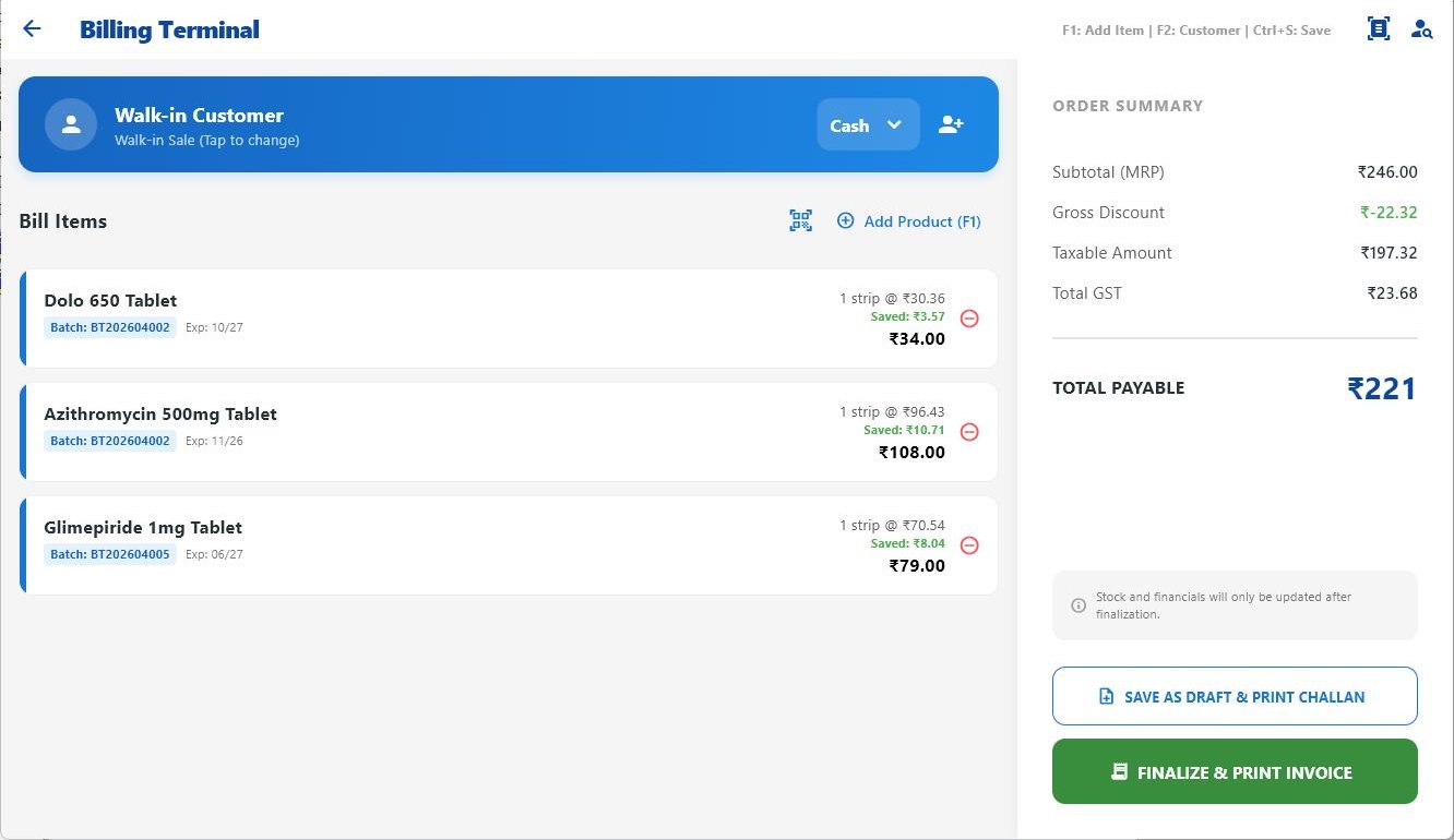 Billing Terminal