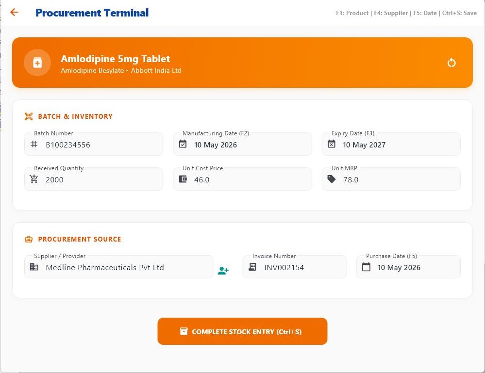 Procurement Terminal